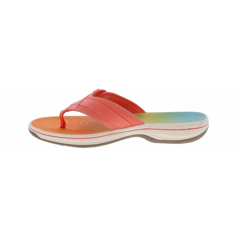 Clarks Breeze Sea Ombre Thong Sandal 26177236 Walmart