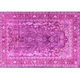 thumbnail image 1 of Ahgly Company Indoor Rectangle Persian Pink Traditional Area Rugs, 7' x 10', 1 of 4