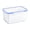 Transparent Containers Container Household Under $5 a3, variant on Kadlawus Food Storage Container for Kitchen, 4-in- Multifunctional Produce Box, Transparent Plastic Fridge Organizer for Fruits, Vegetables, and Leftovers