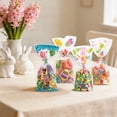 thumbnail image 6 of Rijanmt 100 Pcs Easter Treat Bags Gift Bag For Candy Snack,Easter Bunny Eggs Opp Plastic Packaging Bag With 110 Gold Twist Ties,Clear Colorful Goodie Candy Favor Bags For Holiday Party Supplies,B, 6 of 7