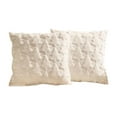 thumbnail image 1 of Matsuzay Fundas de almohada navideñas, cojines navideños, almohada para decoración del hogar, fundas de cojines navideños Decoración del hogar blanco, 1 of 6