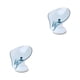thumbnail image 1 of Cateissary Soporte de almacenamiento de esponja, estante de cepillo de drenaje de succión, estante de placa de plástico para baño de cocina, azul Azul 2piezas Cateissary CBP085188, 1 of 6