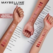 Maybelline Color Sensational The Mattes, Matte Finish Lipstick Makeup, Touch Of Spice, 0.15 oz.