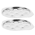 thumbnail image 4 of Minkissy 2Pcs Snail Plate Stainless Steel Baking Dish for Cooking at Home, 4 of 8