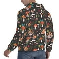 thumbnail image 6 of Salouo Mushroom Snail Pattern Men's Fall Hoodie Sweatshirt,Sport Hoodie with Pockets for Men Pullover Casual Hooded Sweatshirt-Medium, 6 of 7