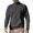 Grey, variant on Men Sweatshirt Fall Jacquard Pocket Stand Collar Half Zip Long Sleeve Casual Streetwear Pullover Tops