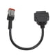 thumbnail image 5 of Cable De Escáner OBDII De 6 Pines, Plástico ABS De Conversión De Enchufe De Diagnóstico OBD2 Flexible Para Motocicleta, 5 of 7