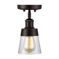 thumbnail image 1 of Lámpara de Techo Fivess Lighting Mini con Vidrio Transparente Semilla 12cm 28cm 110V, 1 of 8