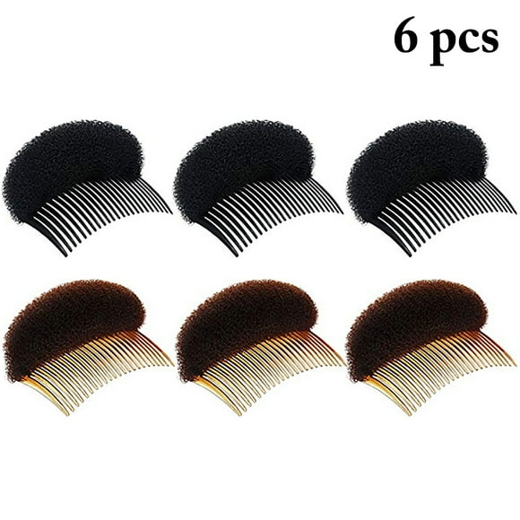 6PCS Hair Insert Comb Pump up Volume Hair Base Hair Styling Accessories