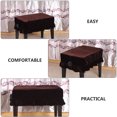 thumbnail image 3 of MasteelfCA Pleuche Piano Stool Cover Single Piano Chair Protective Cover Piano Bench Cover, 3 of 8