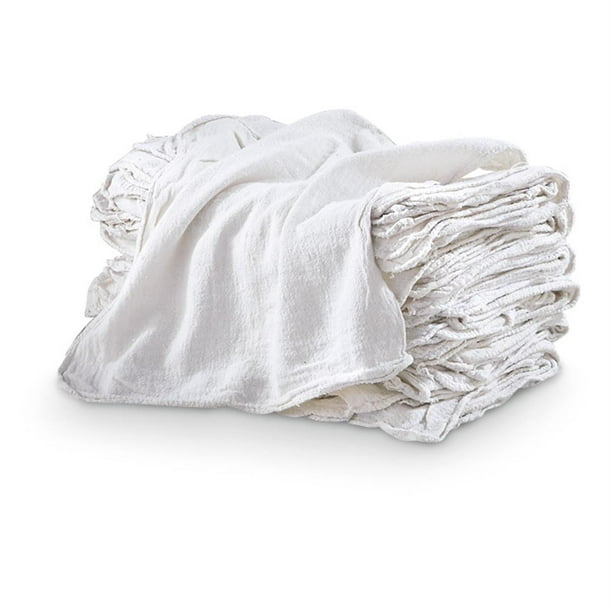 Affordable Wipers White Shop Towels Cleaning Wiping Rags & Cloths 200