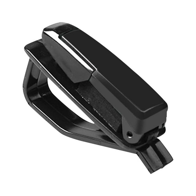 Soporte para gafas de sol de coche, accesorios para coche, firme, multifuncional y duradero. negro