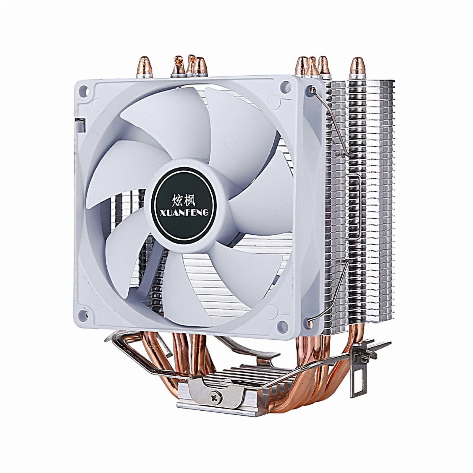 PC Air-Cooled Radiator CPU Cooling Fan 2/4/6 Heat Pipe Cooler Installing LGA2011 x79 x99 E5 2066 2099 115x 1200 1700 i5 i7 AMD