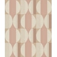 thumbnail image 2 of Pink Semi Circle Geometric Wallpaper, 2 of 3