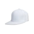 thumbnail image 1 of Top Headwear Casquette Plate Ajustée, Blanche 7 1/4, 1 of 2