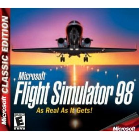 Microsoft Flight Simulator 98 Classic PC Sim - Fly your favorites: Cessna 182, Skylane, Extra 300S, Sopwith Camel & (Best At Home Flight Simulator)