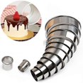 thumbnail image 2 of Cake Mold Round, Stainless Steel, With Storage Box, 11 pcs, 2 of 5