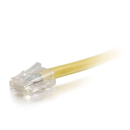 UPC: 0757120041696 | C2G 04169 Cat6 Non-Booted Unshielded (UTP) Network Patch Cable  Yellow (1 Foot/0.30 Meters)
