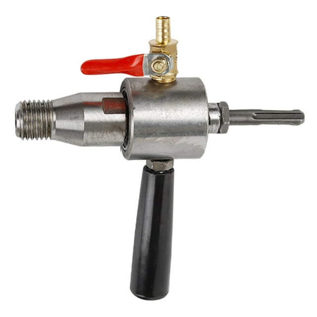 Maoww Perceuse Électrique Outil de Perçage Aquatique Acier Pièce Électrique 3 Poignées de Réparation Marteau Convertir avec avec 1 Poignée Ronde 16.5x16cm