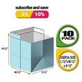 thumbnail image 2 of 10 Pack Foil Insulated Box Liners 12" x 12" x 12" for Shipping Temperature Sensitive Products, 2 of 7