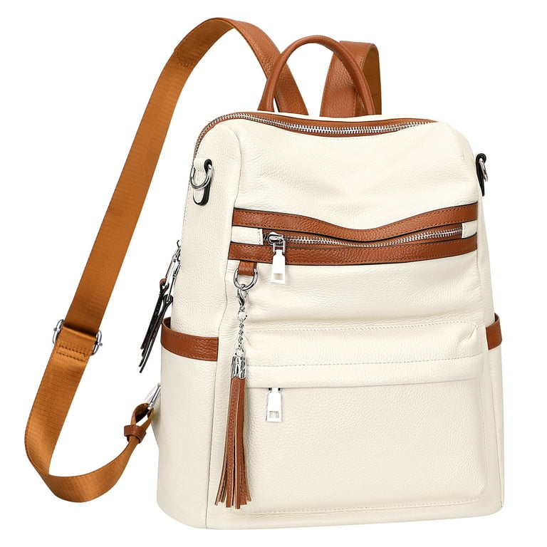 backpack shoulder bag leather Leather backpack rucksack laptop bag for women and men travel school college hiking travel essential shoulder camping Premium buffalo Leather bag