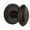 Bronze, variant on Grandeur Eden Prairie Door Knob with Newport Plate