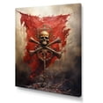 thumbnail image 2 of Designart "Jolly Rogers Legacy Pirate Flag" Pirate Wall Art Print, 2 of 5
