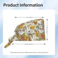 thumbnail image 6 of Kdxio Ducks and Flowers Pattern Turban Hat for Women Men Comfortable Adjustable Cleaning Working Cap with Sweatband, 6 of 8