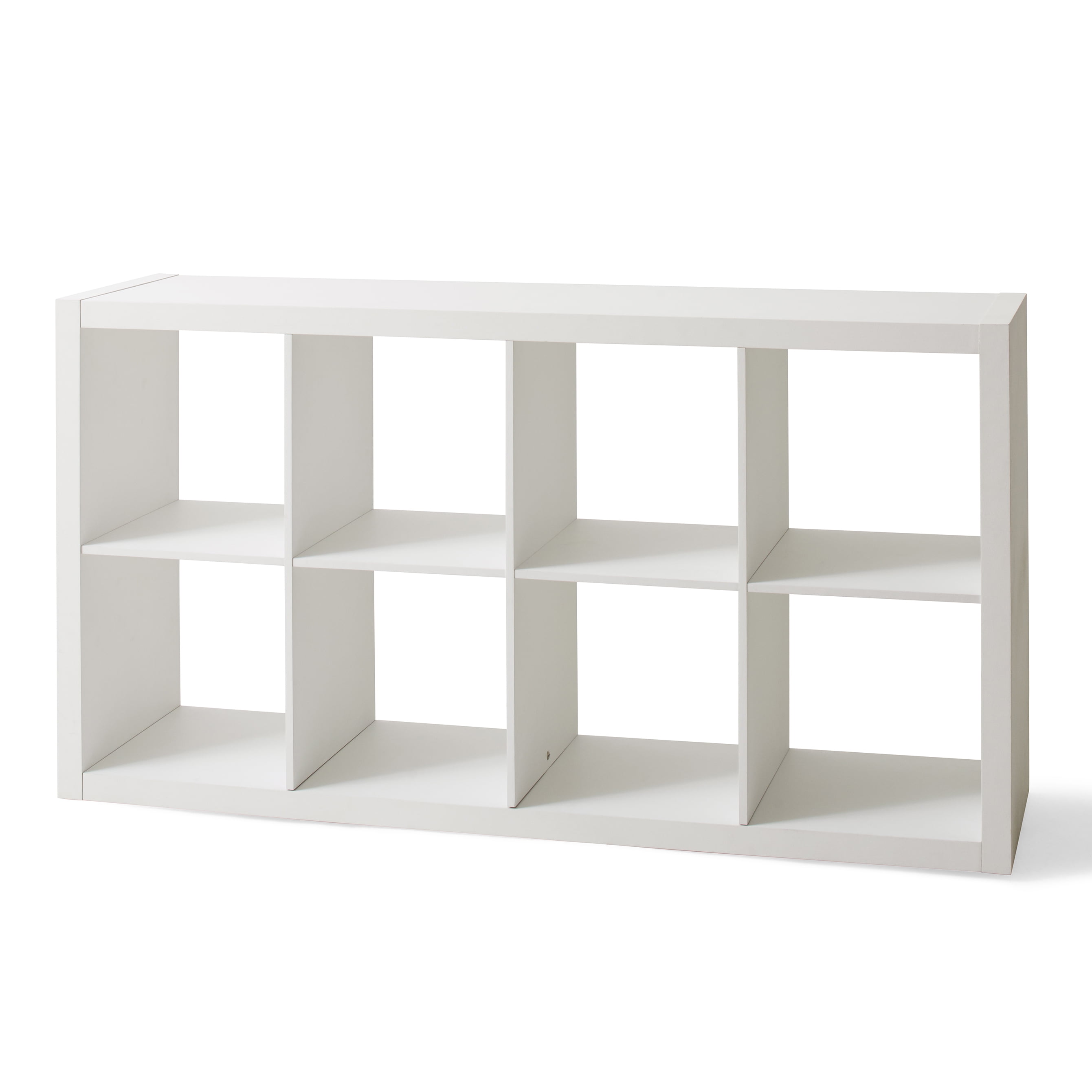 Better Homes Gardens 8 Cube Storage Organizer White Texture