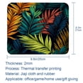 thumbnail image 5 of Frond Square Desk Mat Mouse Mat Mouse Pad, 8.3x9.8 Inch, Non-Slip Rubber Bottom, Printed, Suitable for Office and Gaming, 5 of 6