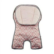 Replacement Pad for Fisher-Price Space-Saver Highchair - GDK25 ~ Deluxe Model ~ Pink Gemstone Print ~ Replacement Seat Cushion and Infant Support