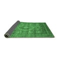 thumbnail image 2 of Ahgly Company Indoor Rectangle Abstract Emerald Green Modern Area Rugs, 5' x 7', 2 of 4