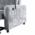 thumbnail image 5 of Thoughtful Design for Relaxation - Have your hands free and drinks within reach on this sofa with cup and phone holders, 5 of 6