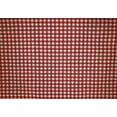 thumbnail image 2 of Red & White Checked Gingham Valance by Penny's Needful Things (One Valance Panel 12 inches Long UNLINED), 2 of 4