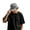 Grey, variant on TIANZEN Unisex Adjustable Flat Bill Hop Baseball Cap For Everyday Wear Classic Headwear For And Cool Hats Youth
