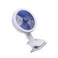 thumbnail image 2 of Wosthever ABS Clip Fan Summer 4 Gear Ajustable Desmontable Recargable Botón portátil Interruptor Ventiladores Refrigerador con luz Type2 NO2, 2 of 6