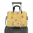 thumbnail image 2 of FORMRS 16" Laptop Bag Carrying Sleeve Case with Handle Travel Shoulder Briefcase, Yellow Stars, 2 of 8