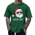 thumbnail image 1 of Tops para hombre, blusas y camisas de manga corta con cuello redondo para hombre, camiseta informal con cuello redondo y estampado para hombre, blusa de manga corta, blusa de poliéster para hombre, 1 of 4