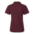 thumbnail image 5 of AllPro 62800L Women's Pique Polo-Maroon-M, 5 of 6