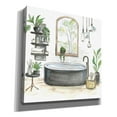 thumbnail image 2 of Epic Graffiti 'Black Bathtub I' by Silvia Vassileva, Canvas Wall Art, 37"x37", 2 of 2