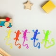 thumbnail image 2 of 15 lagartos pegajosos de juguete para niños, juguetes elásticos y creativos, lagartos pegajosos divertidos, 2 of 7