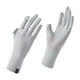 thumbnail image 1 of Guantes de protección solar para mujer, guantes de conducción transpirables, con muñeca extendida y finos. Gris claro, 1 of 9