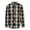 Black/ Grey, variant on Men's Buffalo Plaid Woven Shirt