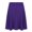 Purple, variant on inhzoy Big Girls Solid Color Knee Length Full A Line Casual Skater Skirt Navy_Blue 14