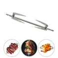 thumbnail image 2 of Fourchettes à Barbecue pour Griller et Rôtir – Fourchettes à Viande en Acier Inoxydable pour Friteuse à Air Chaud Grill Rôtir Poulet Poisson 28cm Durable Cuisine, 2 of 6