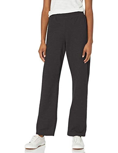 Hanes womens ComfortSoft EcoSmart Women's REGULAR Open Bottom Leg ...