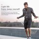 thumbnail image 5 of Saltar la cuerda, ajuste de tiempo de calorías de peso digital Cuerda de saltar con contador para entrenamiento de ejercicio, 5 of 5