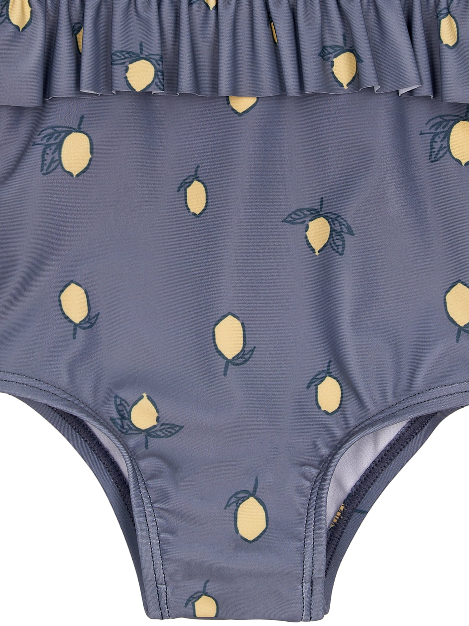 Modern Moments by Gerber Polyester Blue Breathable One Piece Bubble Swimsuit, 6-9 Months