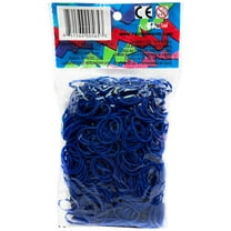 Rainbow Loom Navy Blue Authentic High Quality Rubber Bands, the Original Rubber Bands for Everything Rainbow Loom, Children Ages 7 and Up.