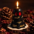 thumbnail image 4 of Halloween Decor, Pink Creative Ghost Halloween Decoration, Odor-Free Soy Wax Decorative Candles for Home Decor, Gothic Spooky Halloween Party Decor, Ideal for Halloween Home Decor, 4 of 5